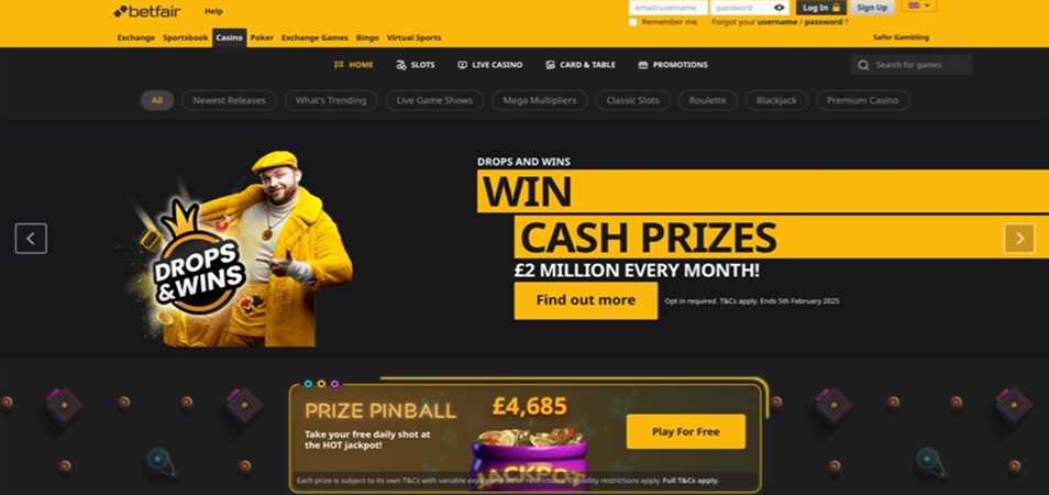 Betfair casino